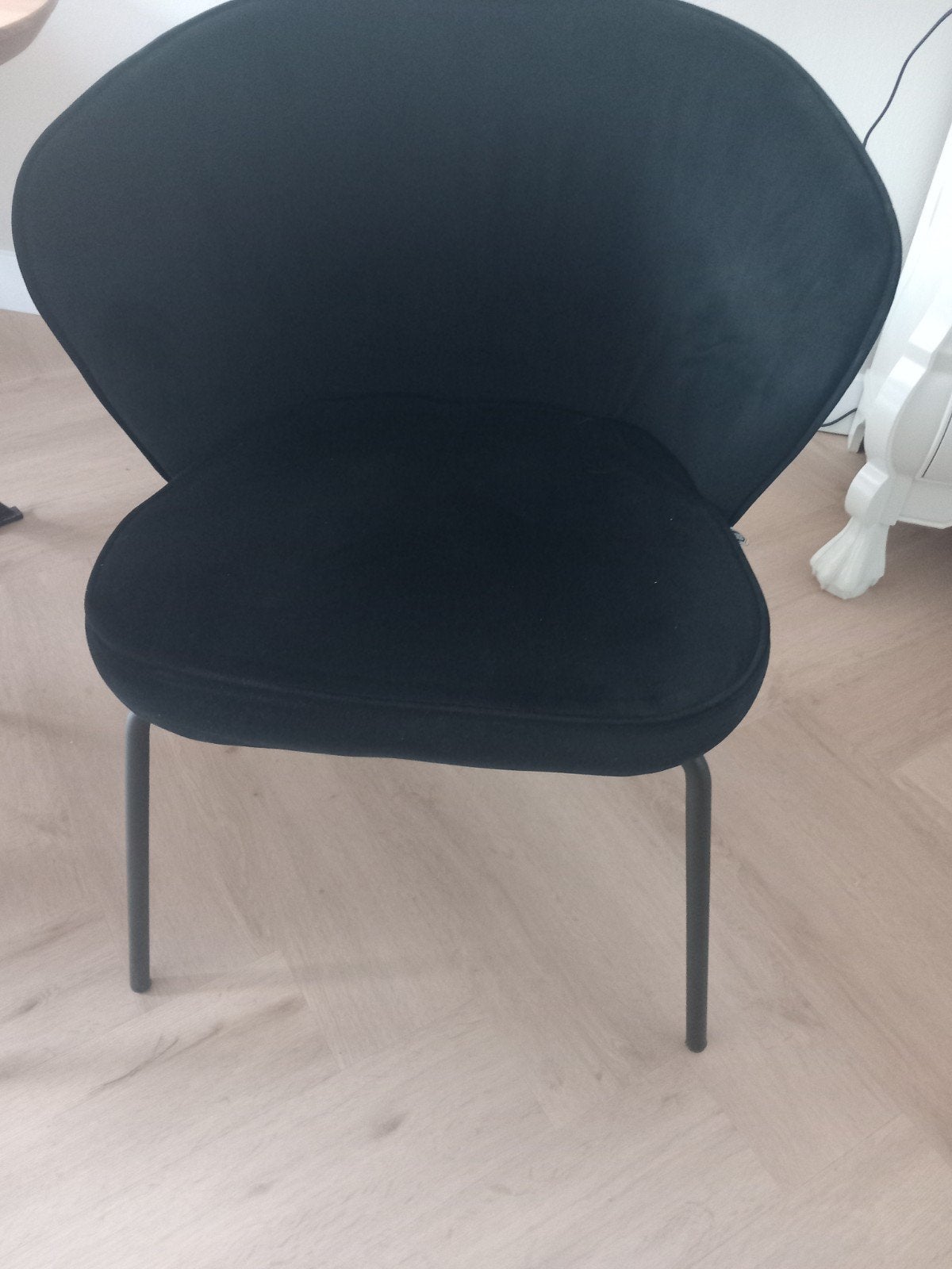 BePureHome stoelen Admit zwart velvet 3x, Ophalen