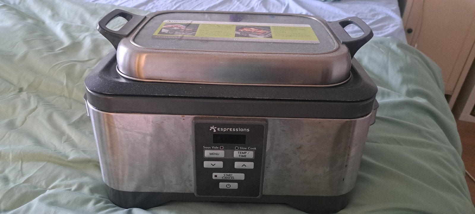 Expressions Duo Sous Vide & Slow Cooker EP4000, Ophalen, Gebruikt