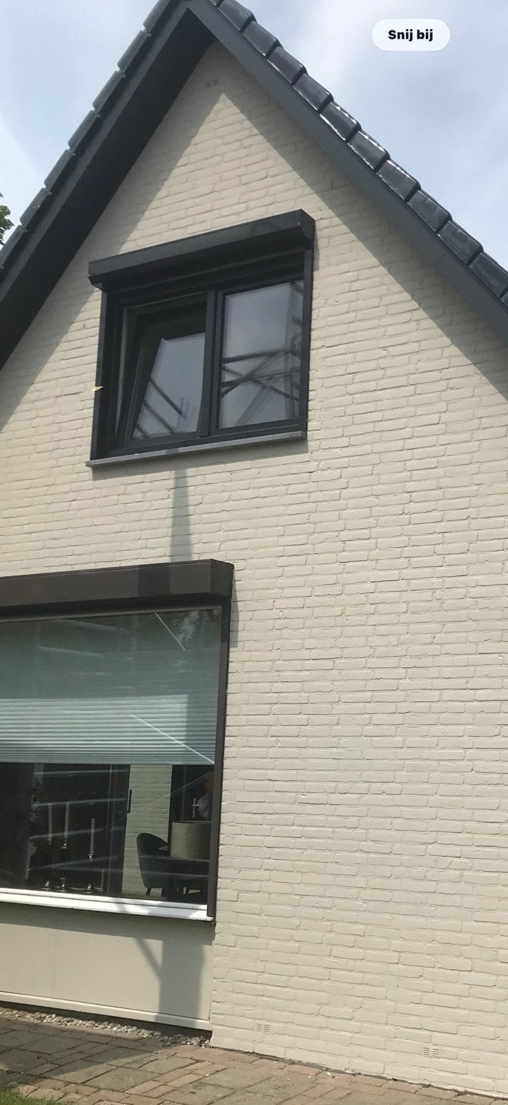 Kozijen met glas, Doe-het-zelf en Verbouw, Kozijnen en Schuifpuien, Ophalen, Kunststof, Raamkozijn, Zo goed als nieuw