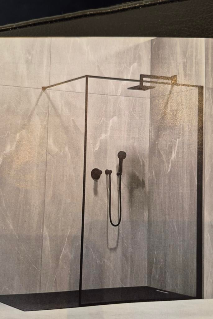 Duka Libero 3000 douchewand inloopdouche 140 cm, NIEUW!!!, Ophalen, Nieuw, Glas, Douche