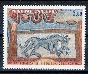 Andorra Frans 326 1982 postfris, Ophalen of Verzenden, Overige landen, Postfris