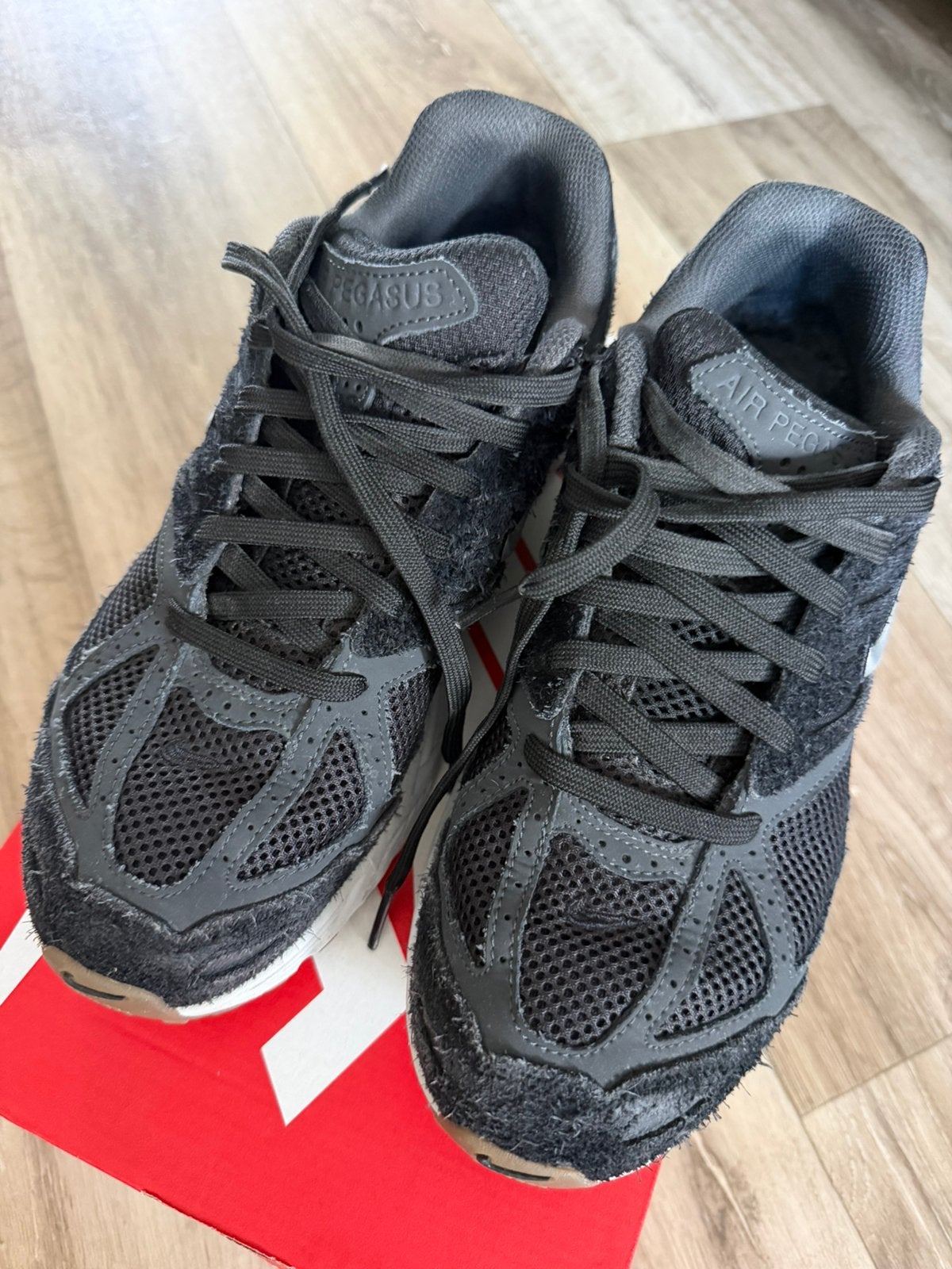 Nike air pegasus maat 42,5, 27cm, Zwart, Ophalen of Verzenden, Sneakers of Gympen, Gedragen