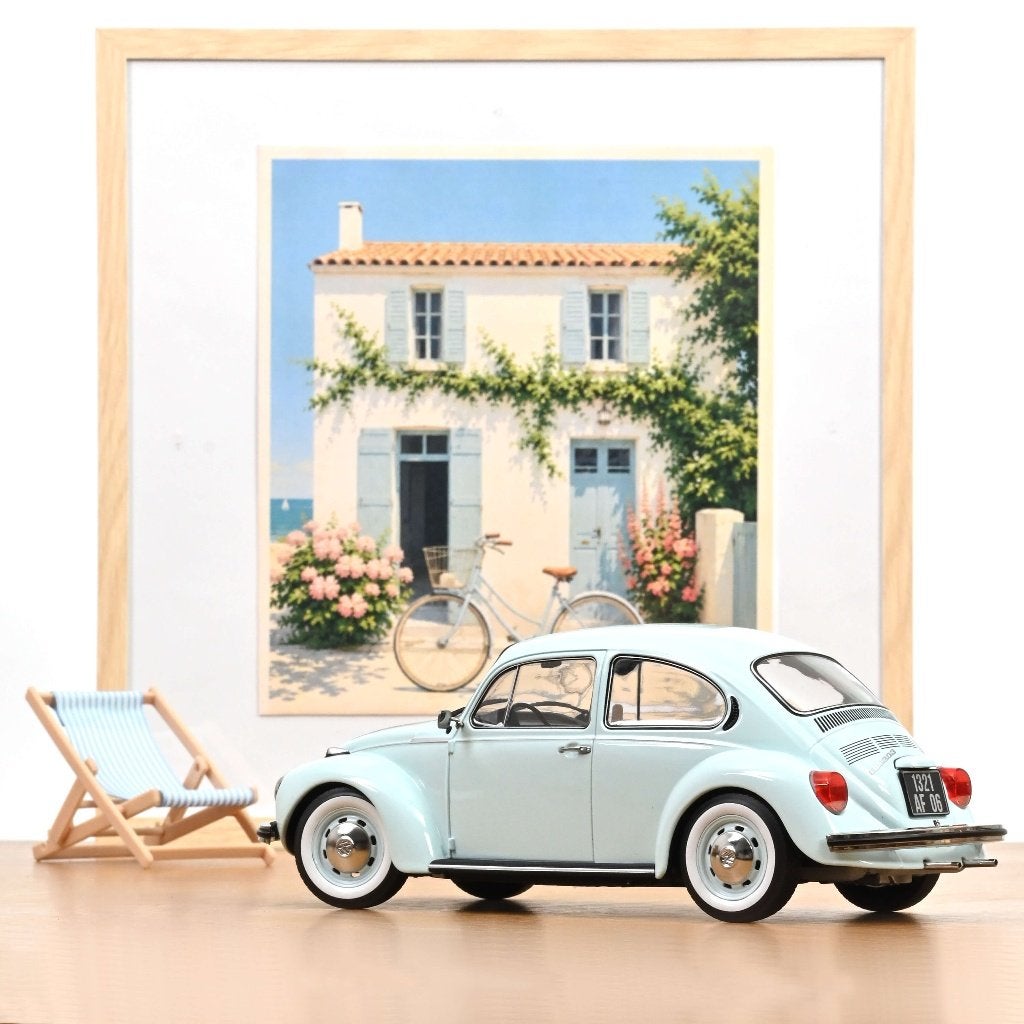 Norev 1:18 Volkswagen 1303 1973 Pastel Blue, -, Nieuw, Norev, Ophalen of Verzenden