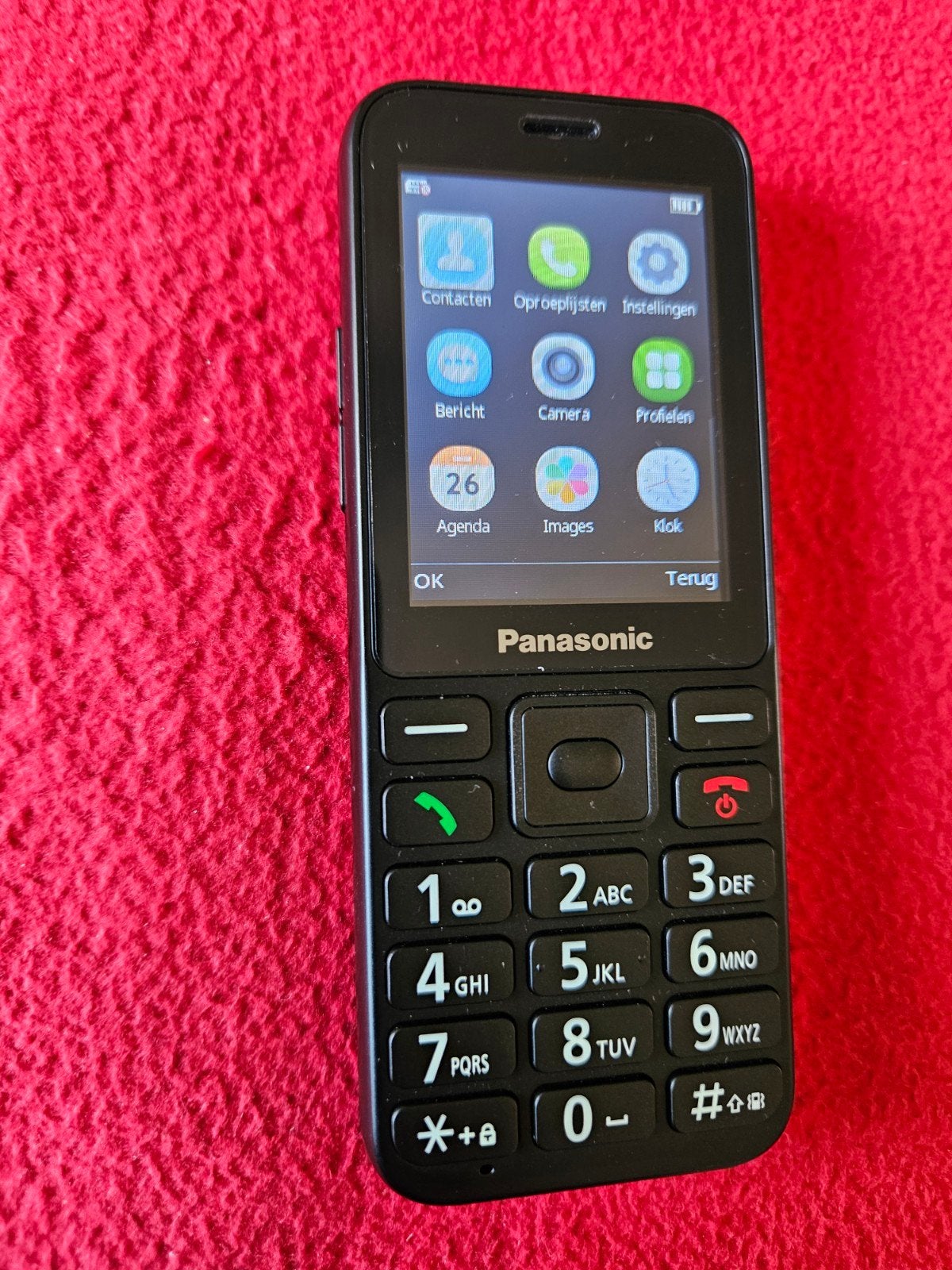 Nieuw Panasonic telefoon 4G,compleet, €39,95, Overige modellen, Nieuw, Ophalen of Verzenden, Zonder simlock