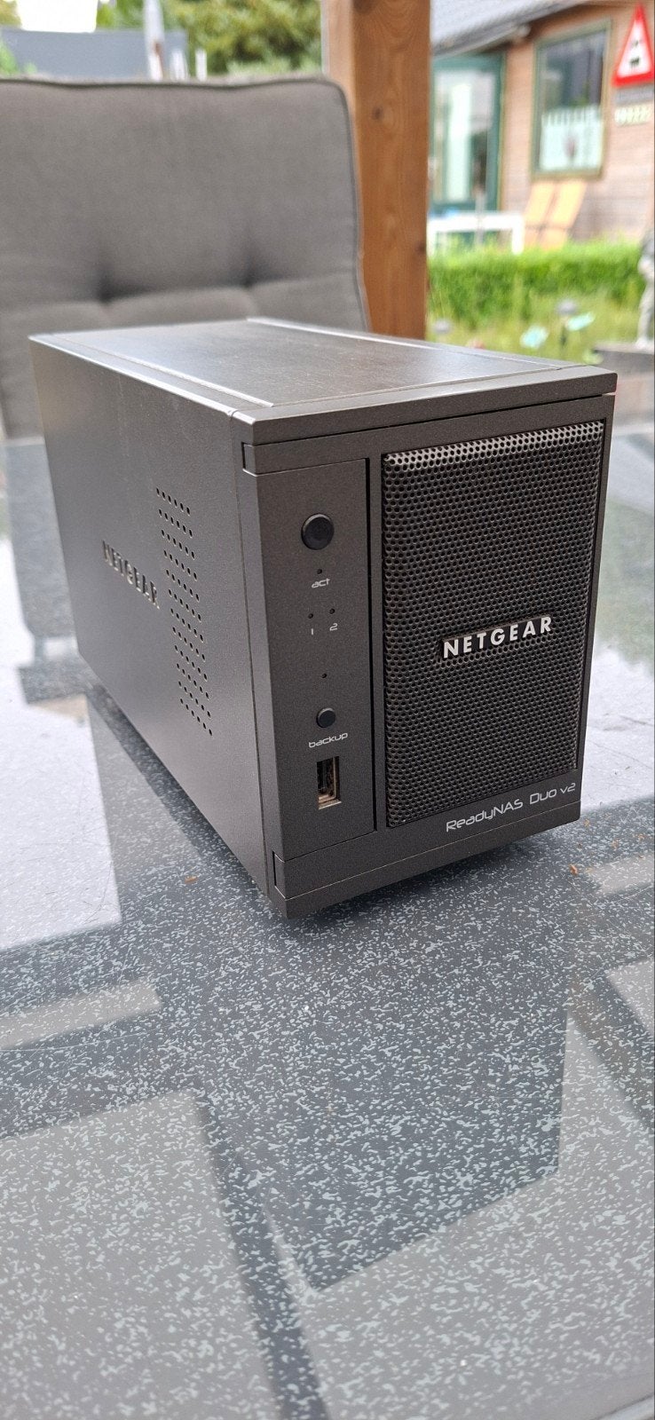 Netgear ReadyNAS Duo v2, Ophalen, Gebruikt