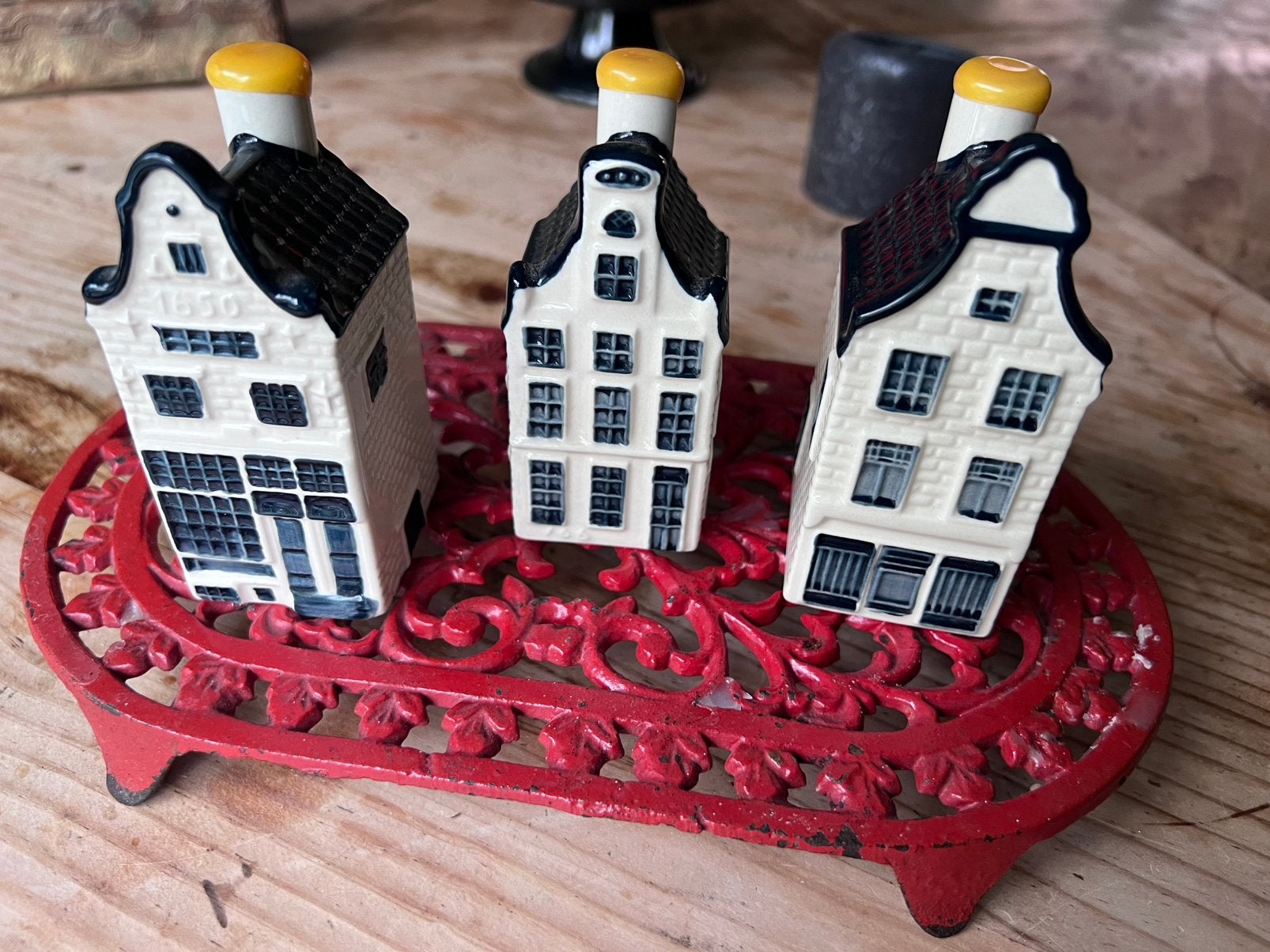 Drie KLM huisjes, Ophalen of Verzenden, Zo goed als nieuw