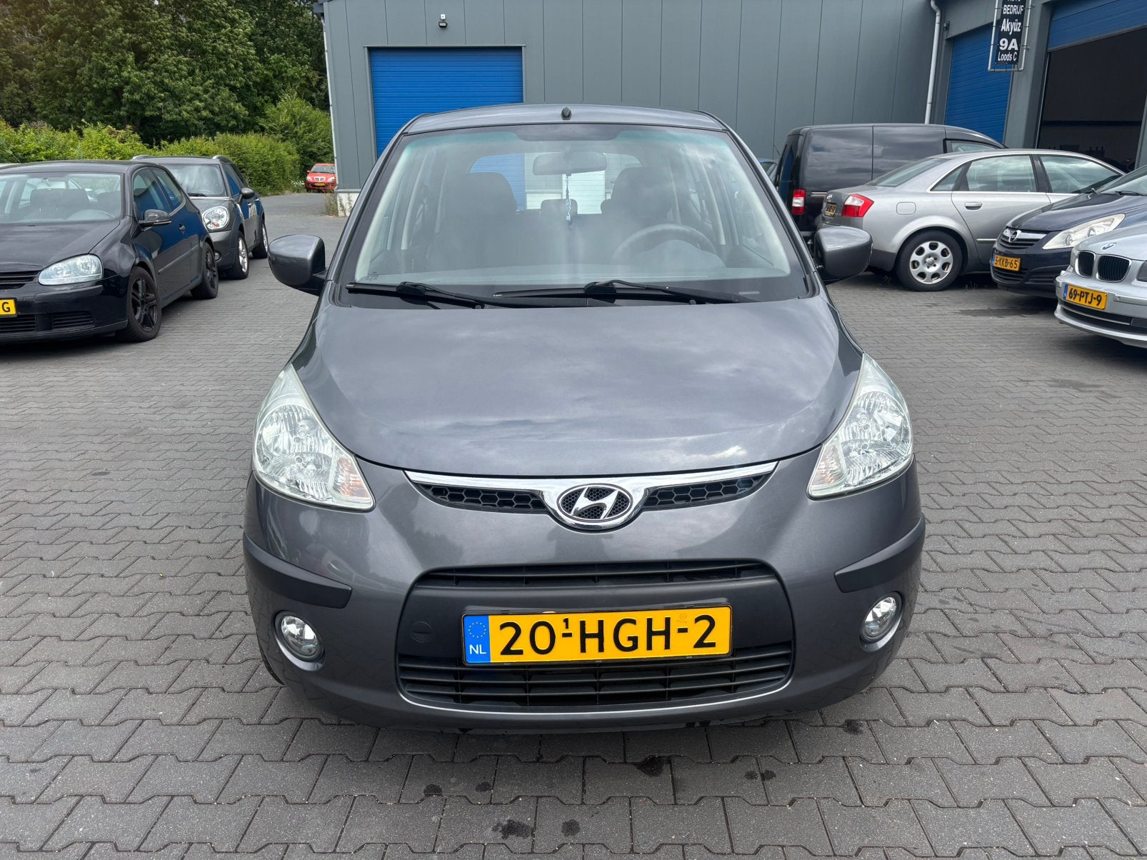 Hyundai i10 1.1I 5DR AUT 2009 Grijs, Auto's, Hyundai, 31 €/maand, 4 cilinders, Origineel Nederlands, Bedrijf