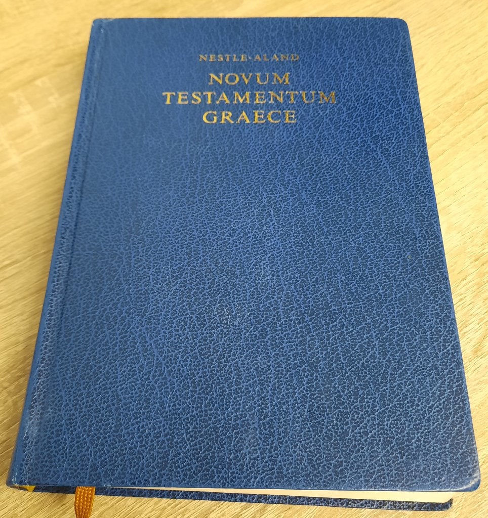 Nestle-Aland - Novum Testamentum Graece Ed XXVII, 3e dr 1995, Nestle-Aland, Ophalen of Verzenden, Zo goed als nieuw, Christendom | Katholiek