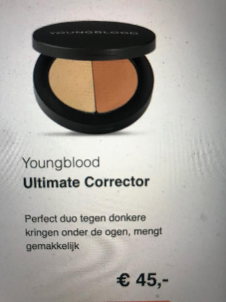 Youngblood (45,- = 12,50) Ultimate Corrector, Nieuw, Ophalen of Verzenden, Make-up, Overige kleuren