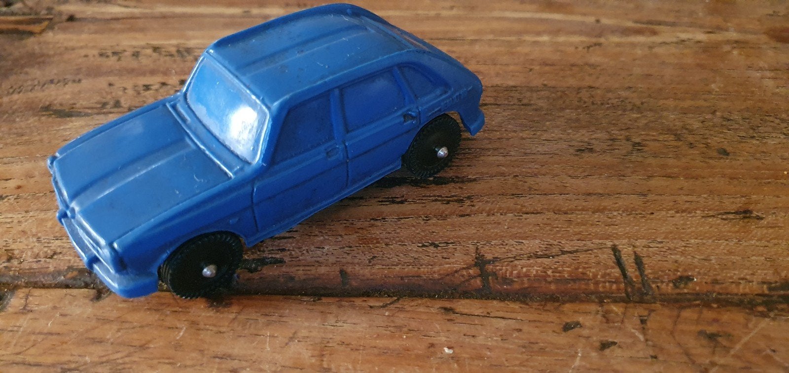 Vintage plastic auto Renault 16 vinylline vinyl line Germany, Hobby en Vrije tijd, Modelauto's | 1:43, Ophalen of Verzenden, Auto