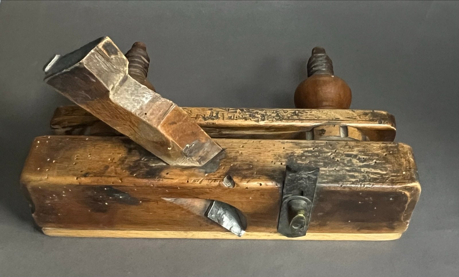 Antique plow plane ploefschaaf Joh. Weiss & Sohn Wien, Antiek en Kunst, Ophalen of Verzenden