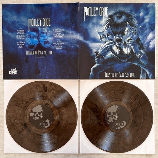 Mötley Crüe Theatre Of Pain 1985 Tour Soundboard Smoke Clear, Cd's en Dvd's, Vinyl | Hardrock en Metal, Verzenden, Zo goed als nieuw