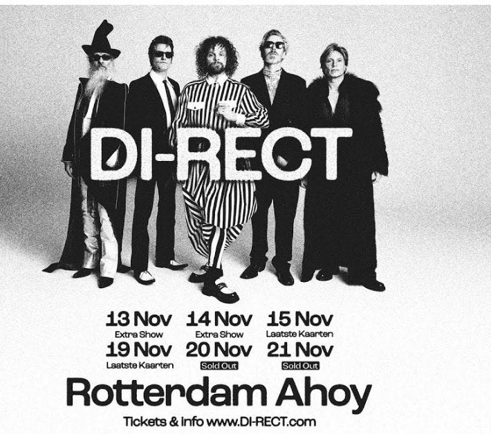 Kaarten Di-rect (Ahoy) 19 november 2026, Tickets en Kaartjes, Concerten | Pop, Drie personen of meer, November