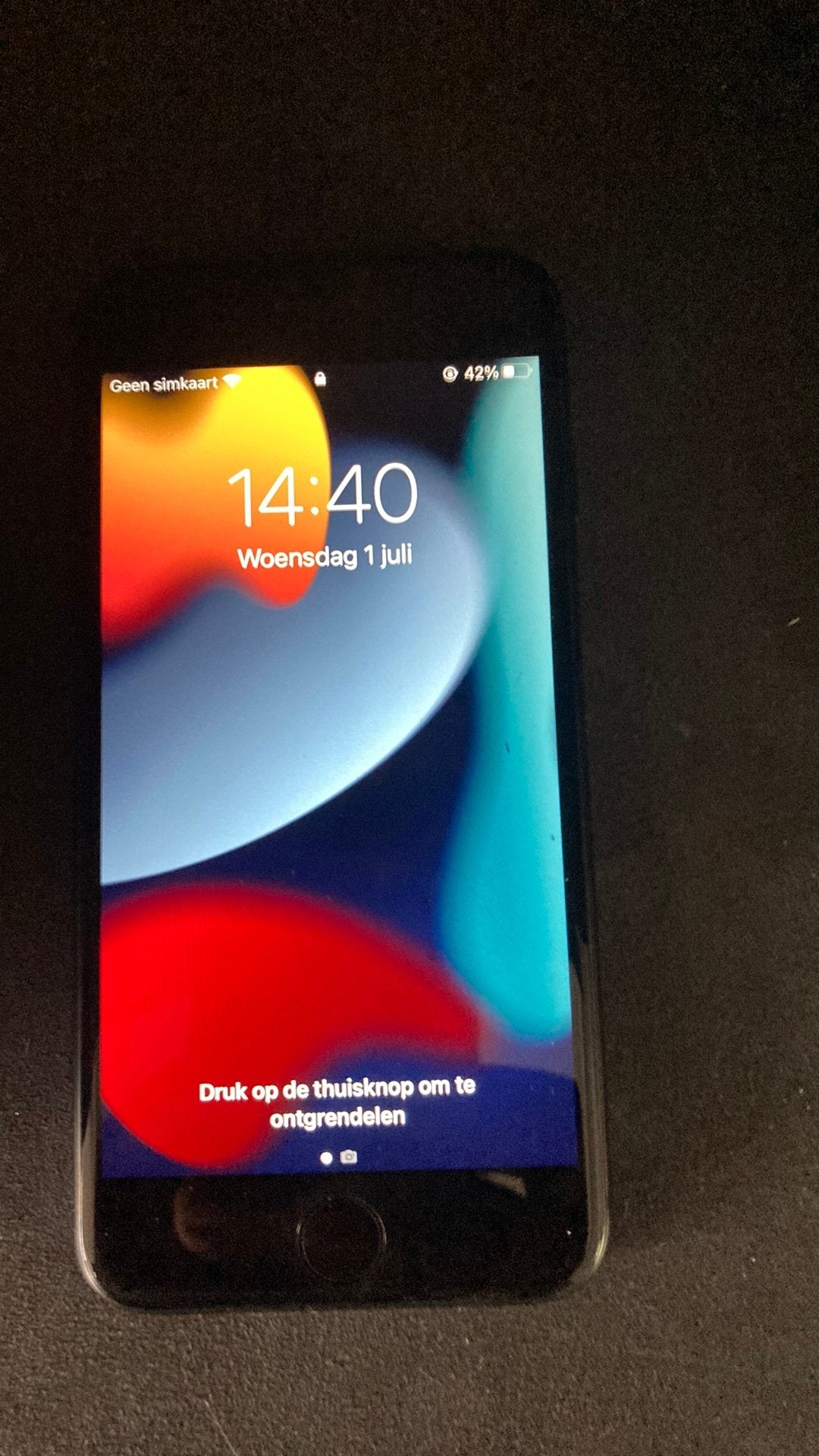 iPhone 7, Telecommunicatie, Mobiele telefoons | Apple iPhone, Zwart, Ophalen of Verzenden, Zo goed als nieuw, 64 GB