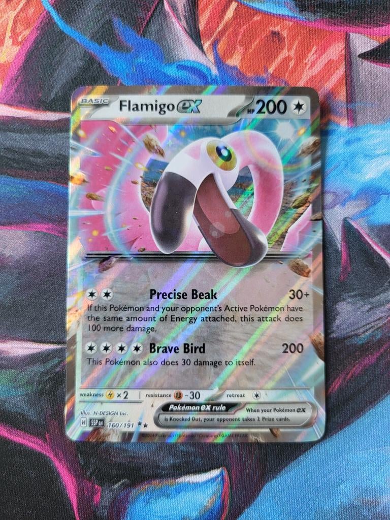 Flamigo EX - Surging Sparks #160/191, Ophalen of Verzenden, Zo goed als nieuw