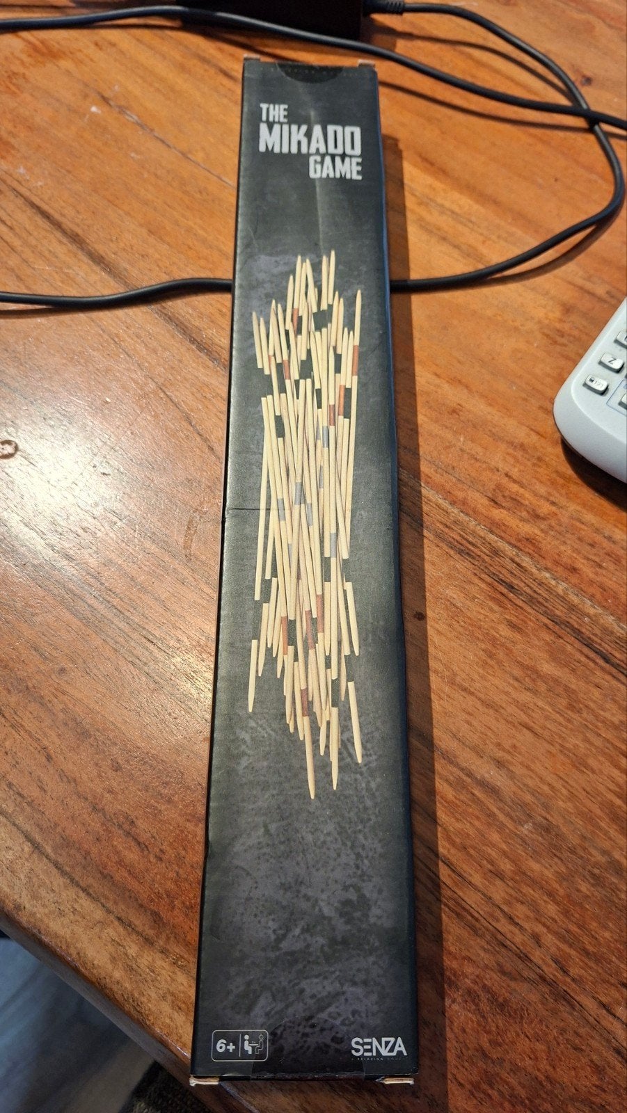 Mikado Groot Spel - 25 Houten Stokjes van 38 cm, Vijf spelers of meer, Ophalen of Verzenden, Nieuw, SENZA