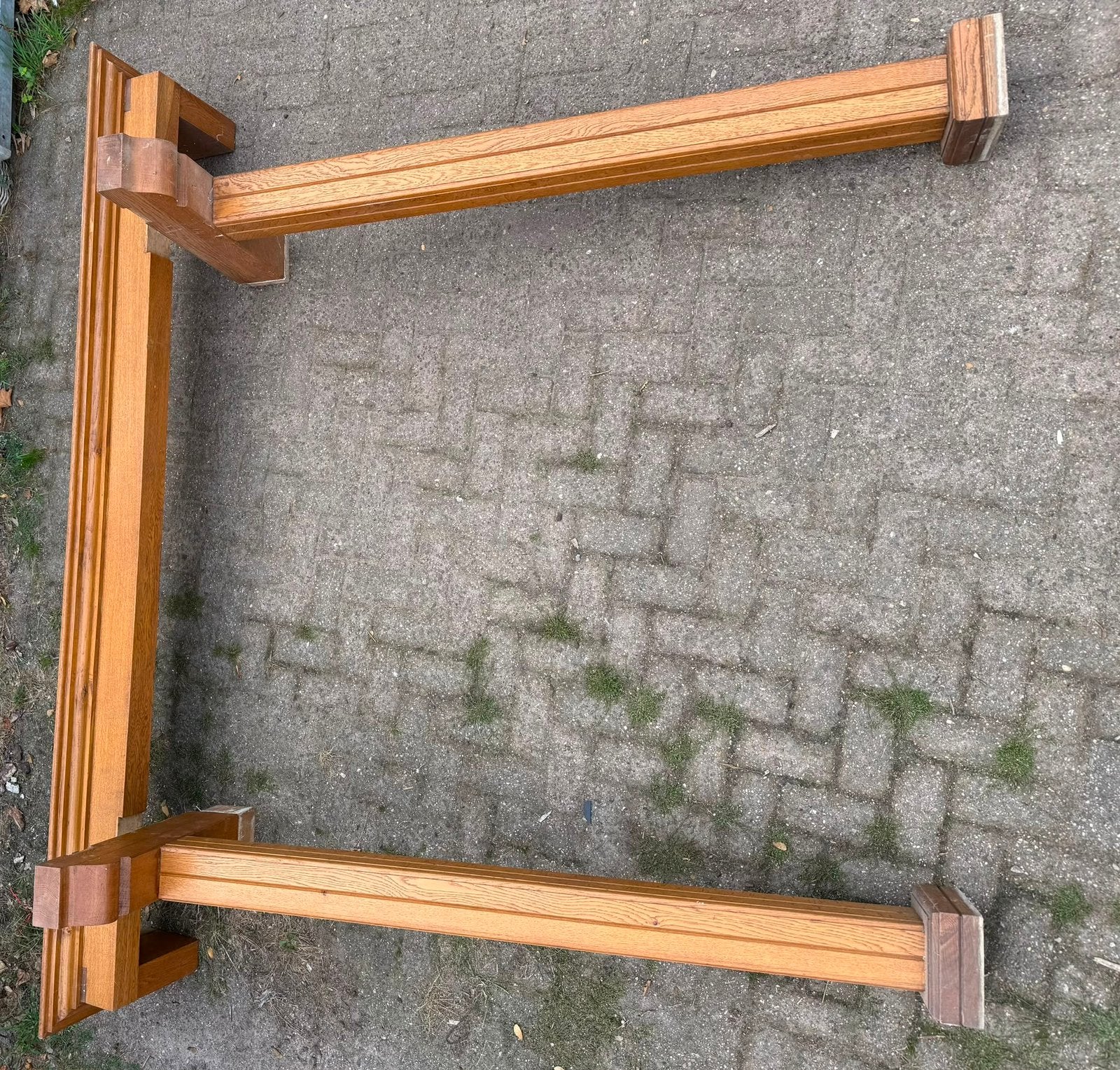 Eiken houten schouw, Ophalen, Gebruikt