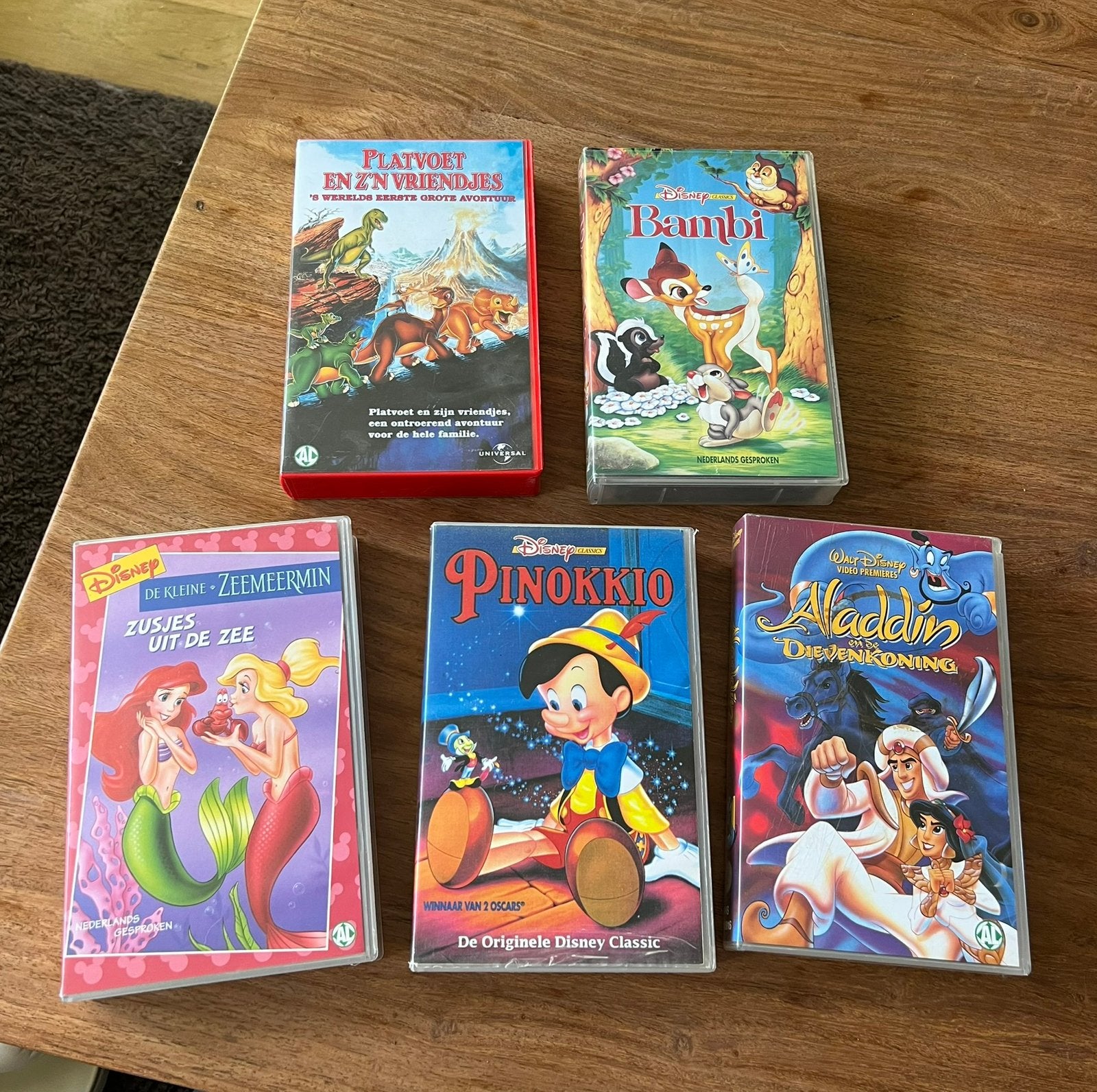 Verschilldende disneybanden, Cd's en Dvd's, VHS | Kinderen en Jeugd, Gebruikt, Tekenfilm, Alle leeftijden, Ophalen of Verzenden