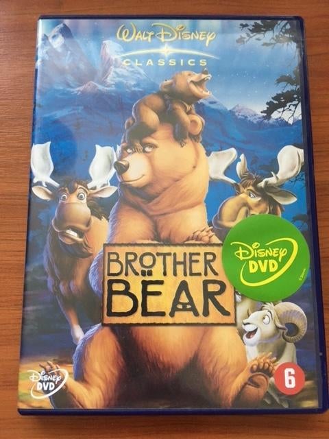 Disney DVD: Brother Bear, Avontuur, Ophalen of Verzenden, Zo goed als nieuw, Vanaf 6 jaar