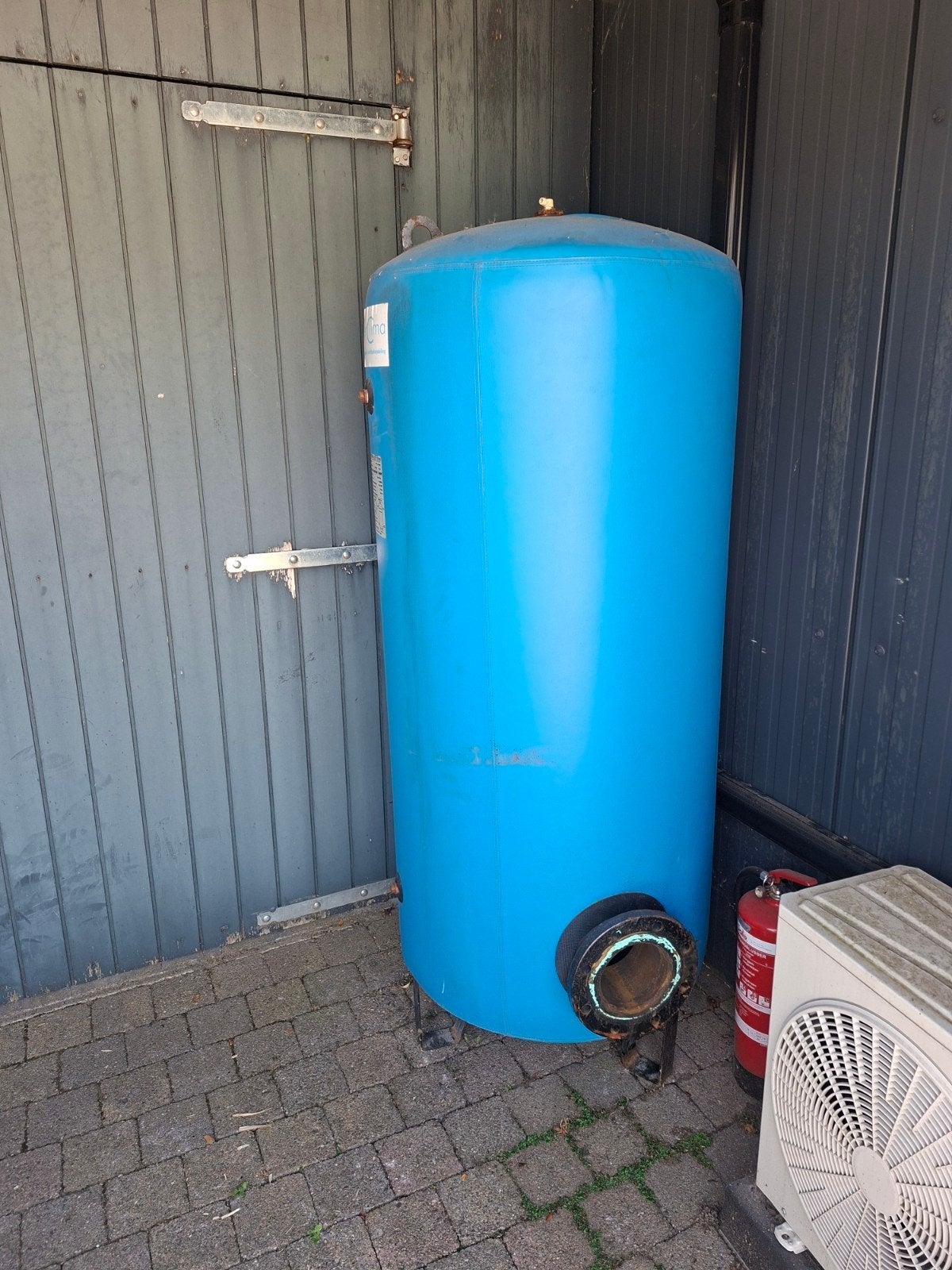 drukvat voor rookton/bbq/vuurton, Ophalen, Gebruikt