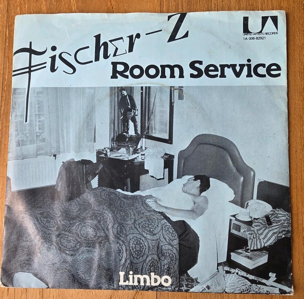 Fischer-Z Room Service Limbo 7"  single, Cd's en Dvd's, Ophalen of Verzenden, Gebruikt, Pop