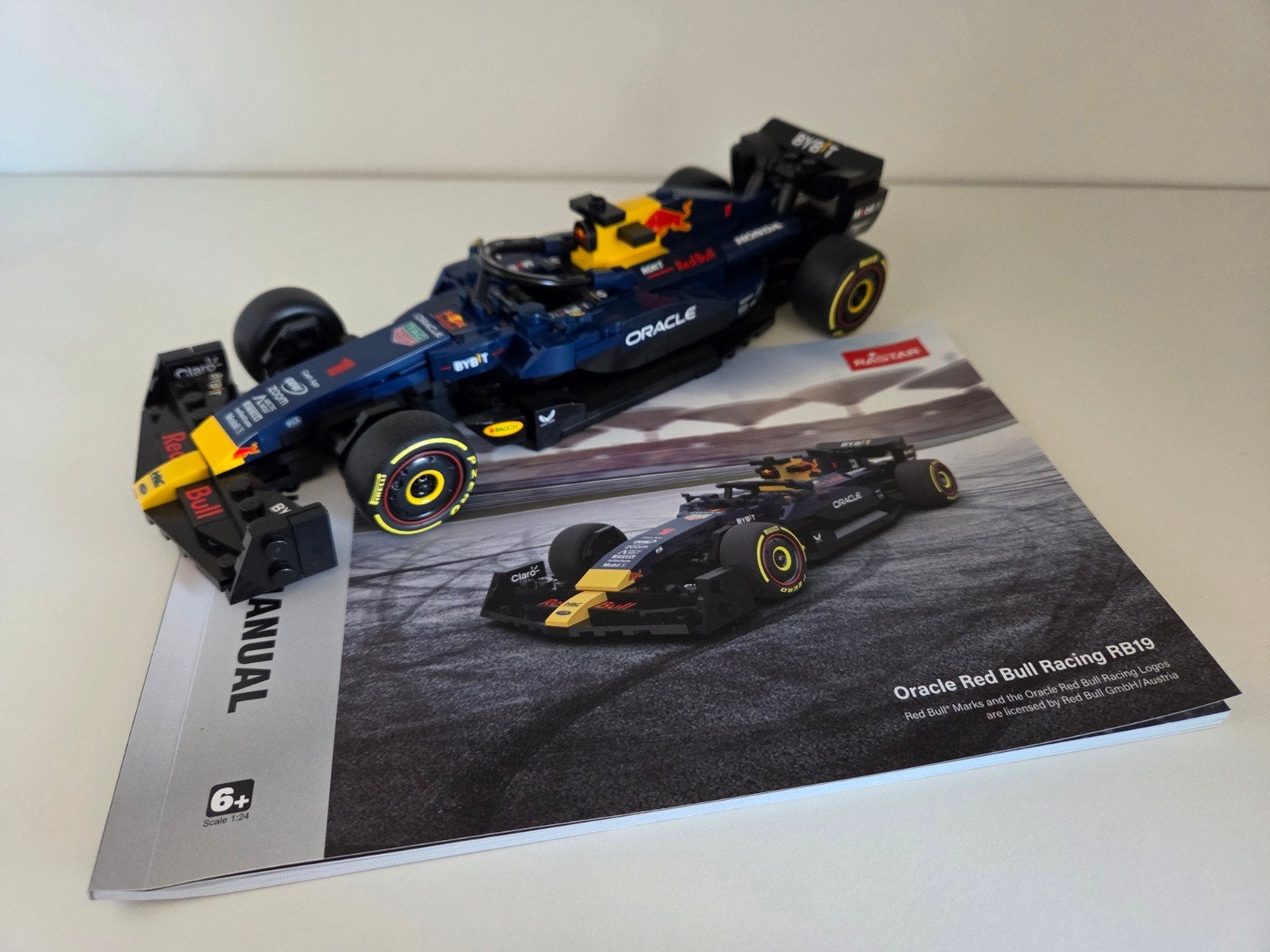 Rastar Red Bull Racing RB19 F1 bouwmodel (Lego-compatibel), Kinderen en Baby's, Ophalen of Verzenden, Zo goed als nieuw, Overige merken