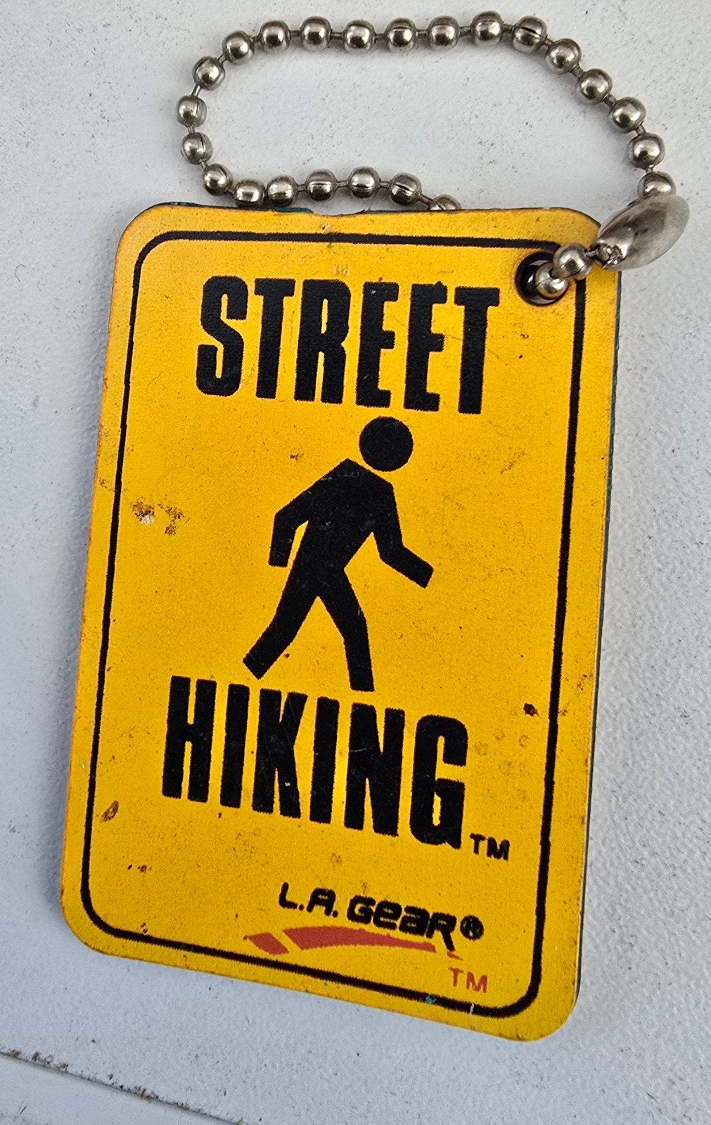 Vintage L.A. Gear Street Hiking sleutelhanger, Ophalen of Verzenden, Gebruikt, Merk