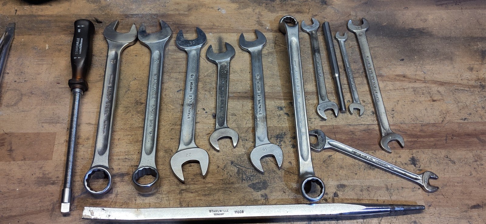 Stahlwille  Gereedschap 13 stuks - Diverse Maten, Ophalen, Gebruikt