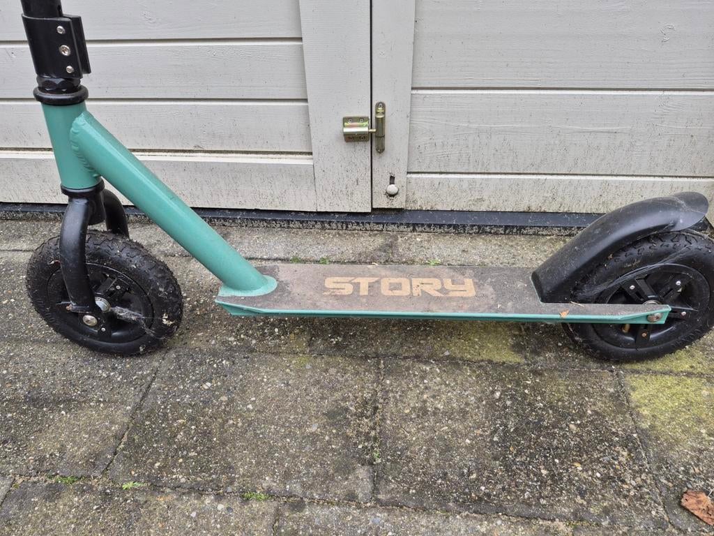 Story step met luchtbanden, Ophalen of Verzenden, Gebruikt, Gewone step, Story