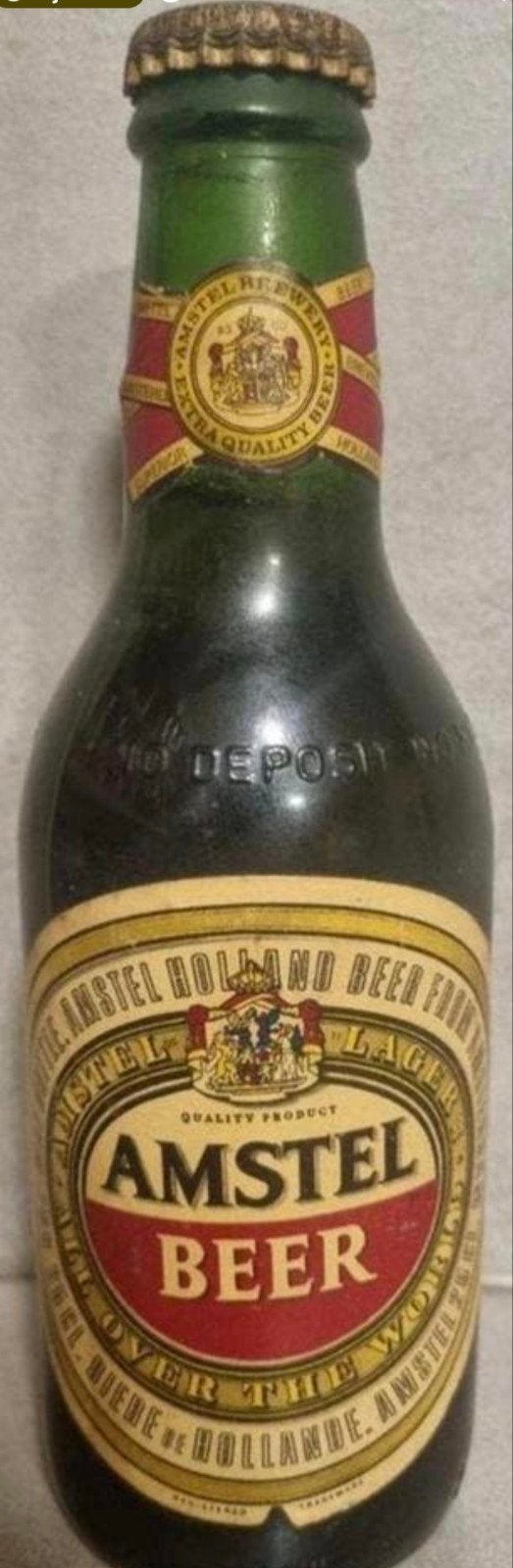Amstel Beer exportfles – >'71 – 25cl, Verzamelen, Biermerken, Ophalen of Verzenden, Zo goed als nieuw, Flesje(s), Amstel