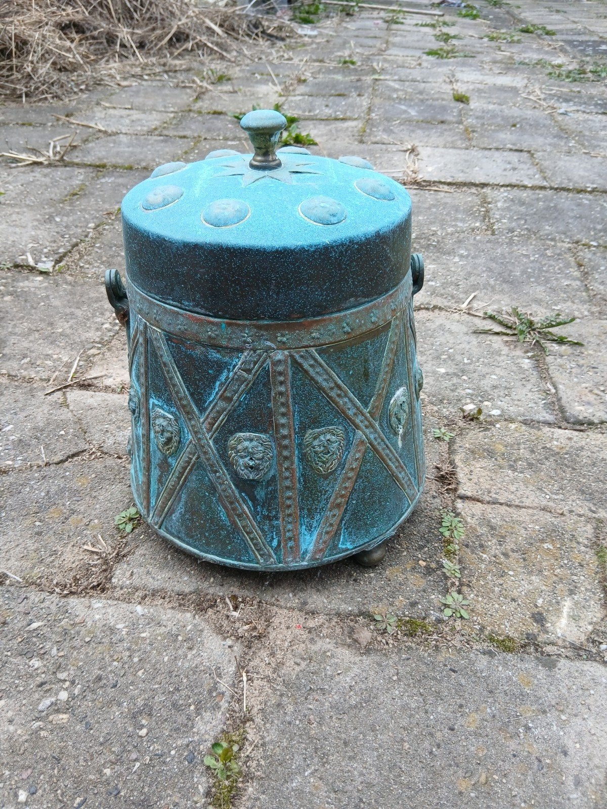 Turf pot, Antiek en Kunst, Antiek | Koper en Brons, Ophalen