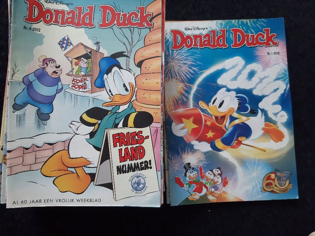 Donald Duck jaargang 2012 inclusief de 12 provincie uitgaven, Boeken, Stripboeken, Complete serie of reeks, Ophalen of Verzenden