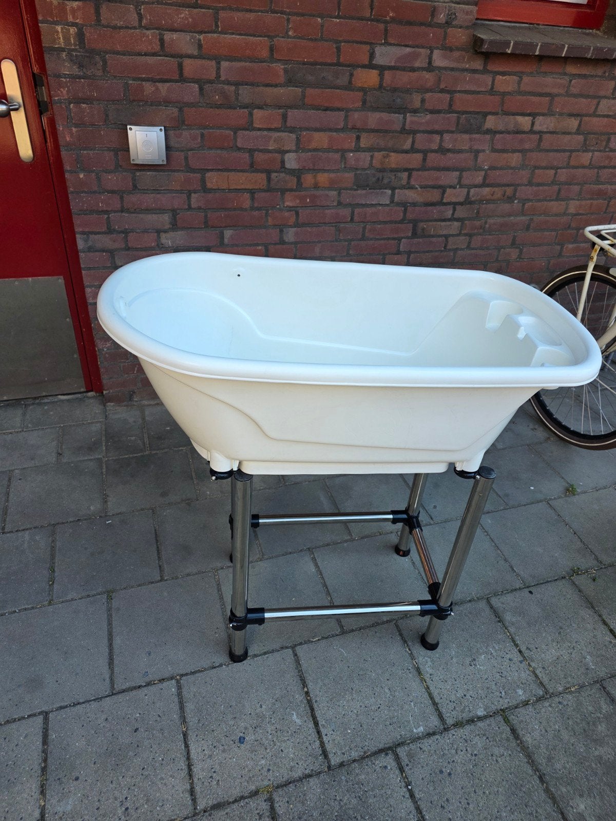 hondenbad- Wit, Ophalen, Hond