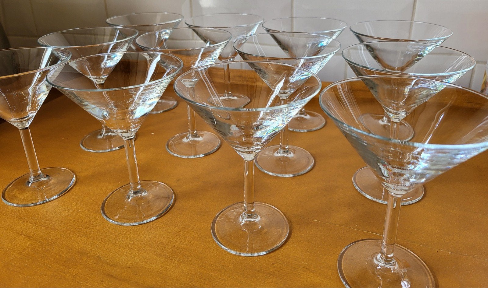Klassieke Martini Glazen / Cocktailglazen – ZGAN, Huis en Inrichting, Glas of Glazen, Ophalen of Verzenden, Overige stijlen, Glas