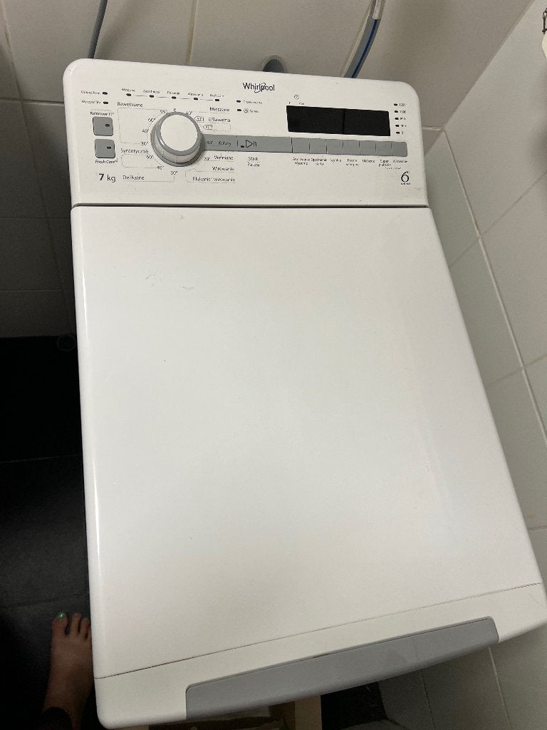 Whirlpool washing machine, Ophalen, Gebruikt, 1200 tot 1600 toeren
