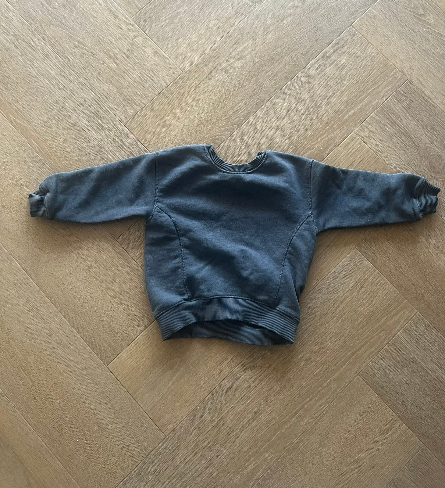 Blauwgrijs sweatshirt maat 86 zara, Ophalen of Verzenden, Zo goed als nieuw, Meisje