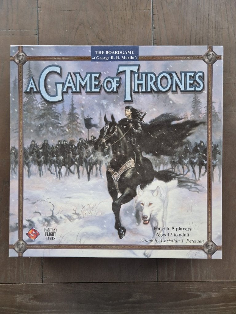 A Game of Thrones, Vijf spelers of meer, Ophalen, Gebruikt, Fantasy Flight Games