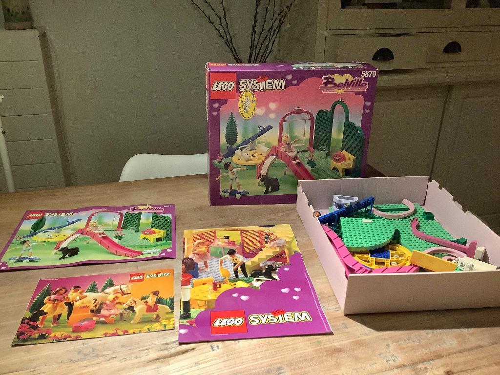 Lego Belville 5870 Pretty playland, Kinderen en Baby's, Speelgoed | Duplo en Lego, Zo goed als nieuw, Lego, Losse stenen, Ophalen of Verzenden