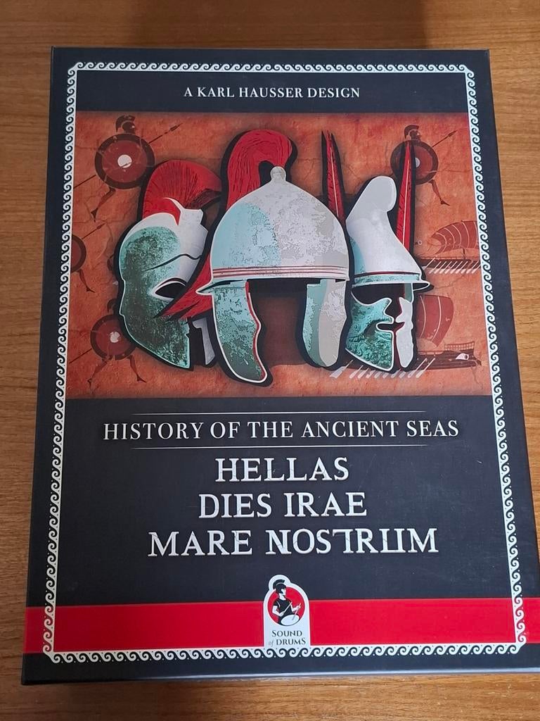 History of the Ancient Seas: Hellas, Dies Irae, Mare Nostrum, Hobby en Vrije tijd, Gezelschapsspellen | Bordspellen, Vijf spelers of meer