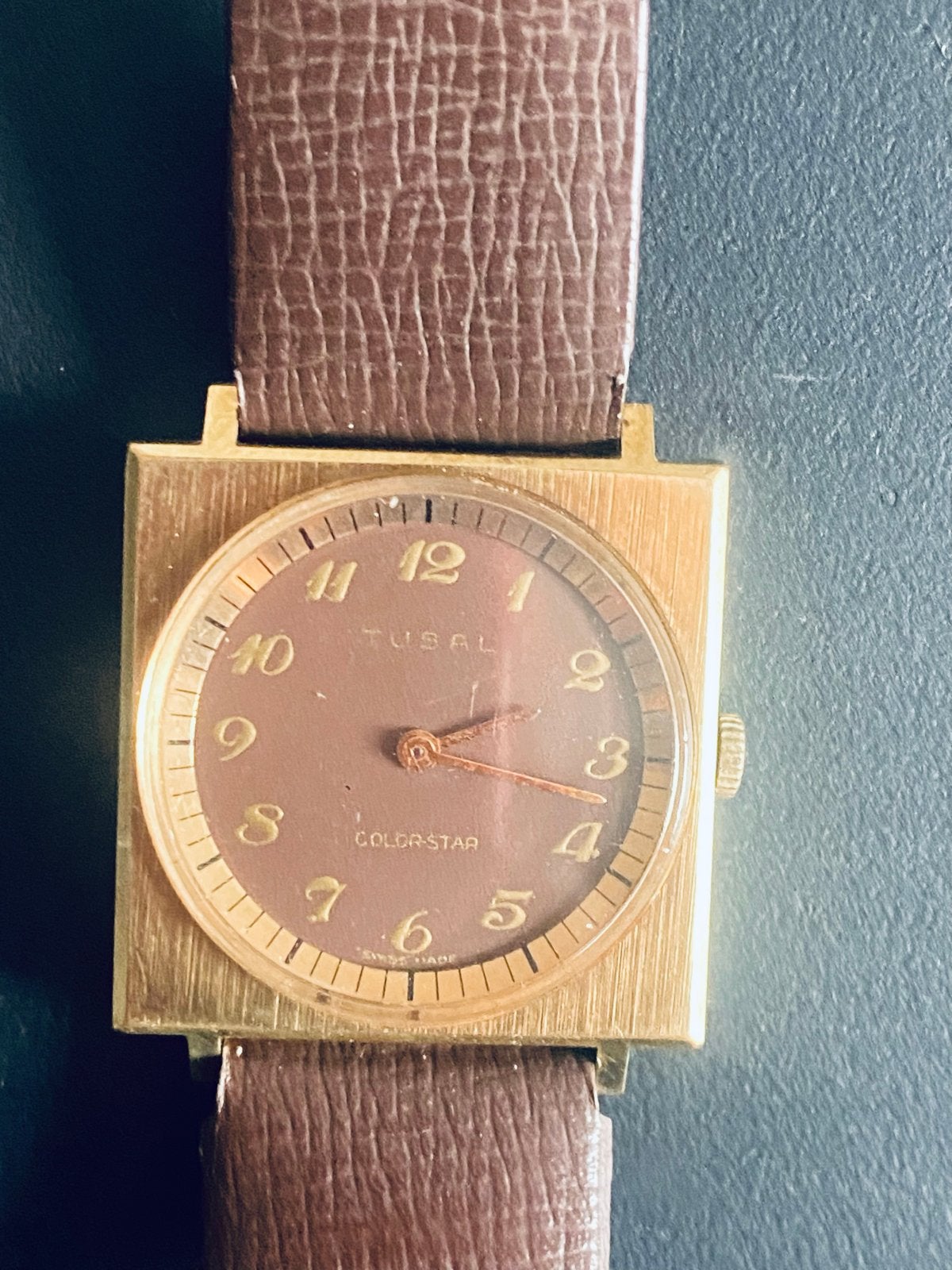Tusal Color-Star Opwind Horloge, Overige merken, Overige materialen, Met bandje, Polshorloge