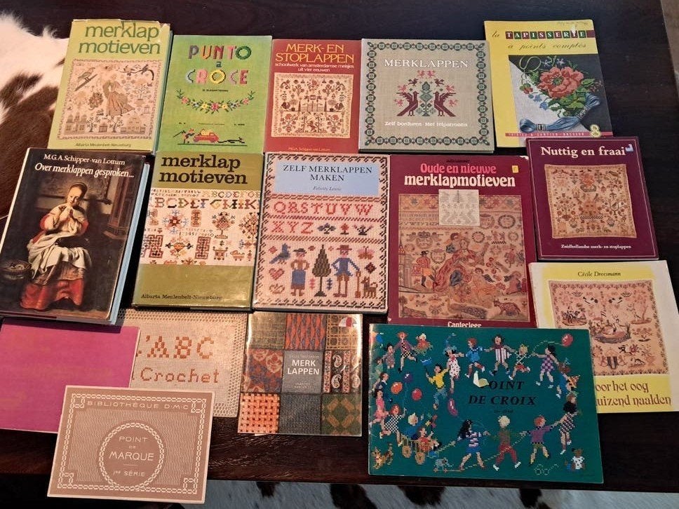 Merklapboeken, 16 stuks, Ophalen of Verzenden, Overige thema's, Overige typen