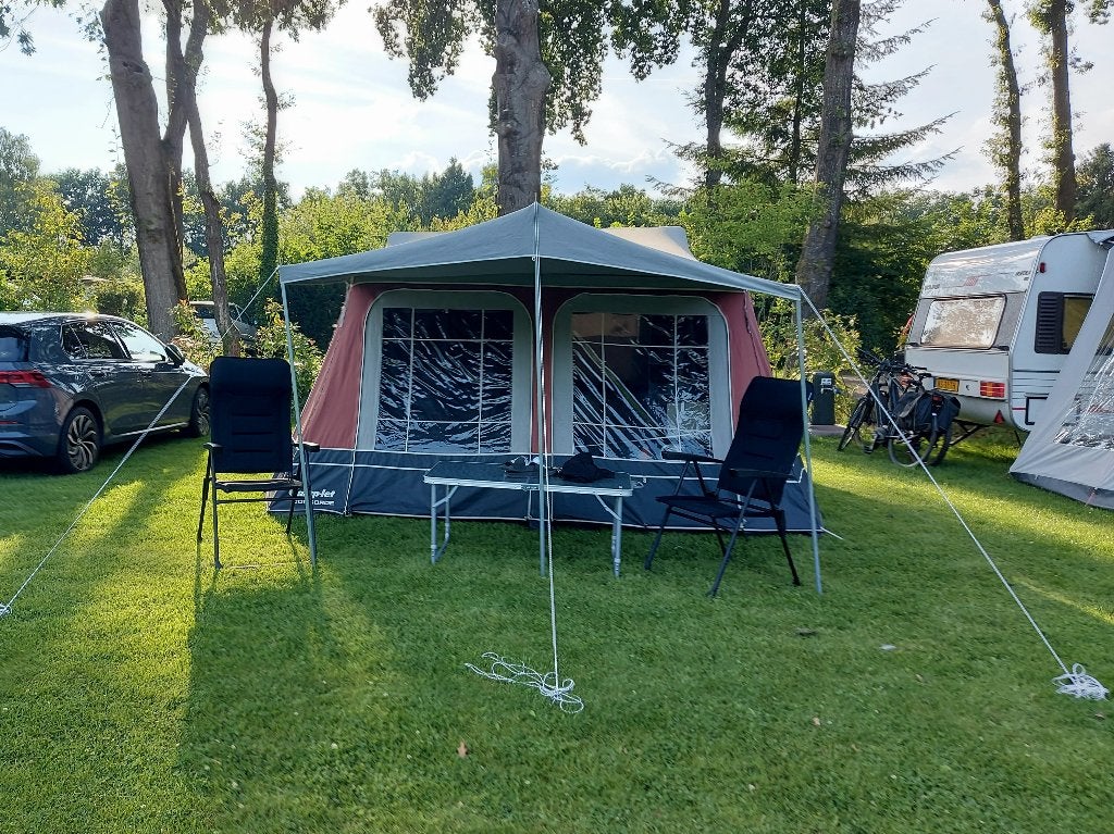 Camplet vouwwagen - 123 systeem, Ophalen