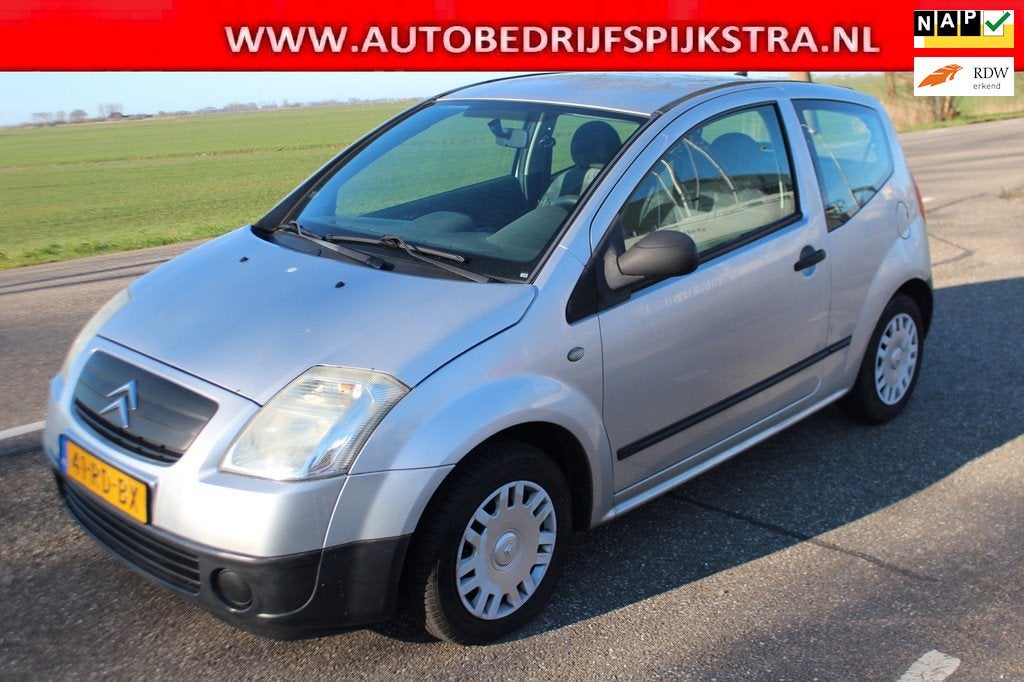 Citroen C2 1.1i Séduction // APK 02/2027 //, Voorwielaandrijving, 31 €/maand, 4 cilinders, Origineel Nederlands