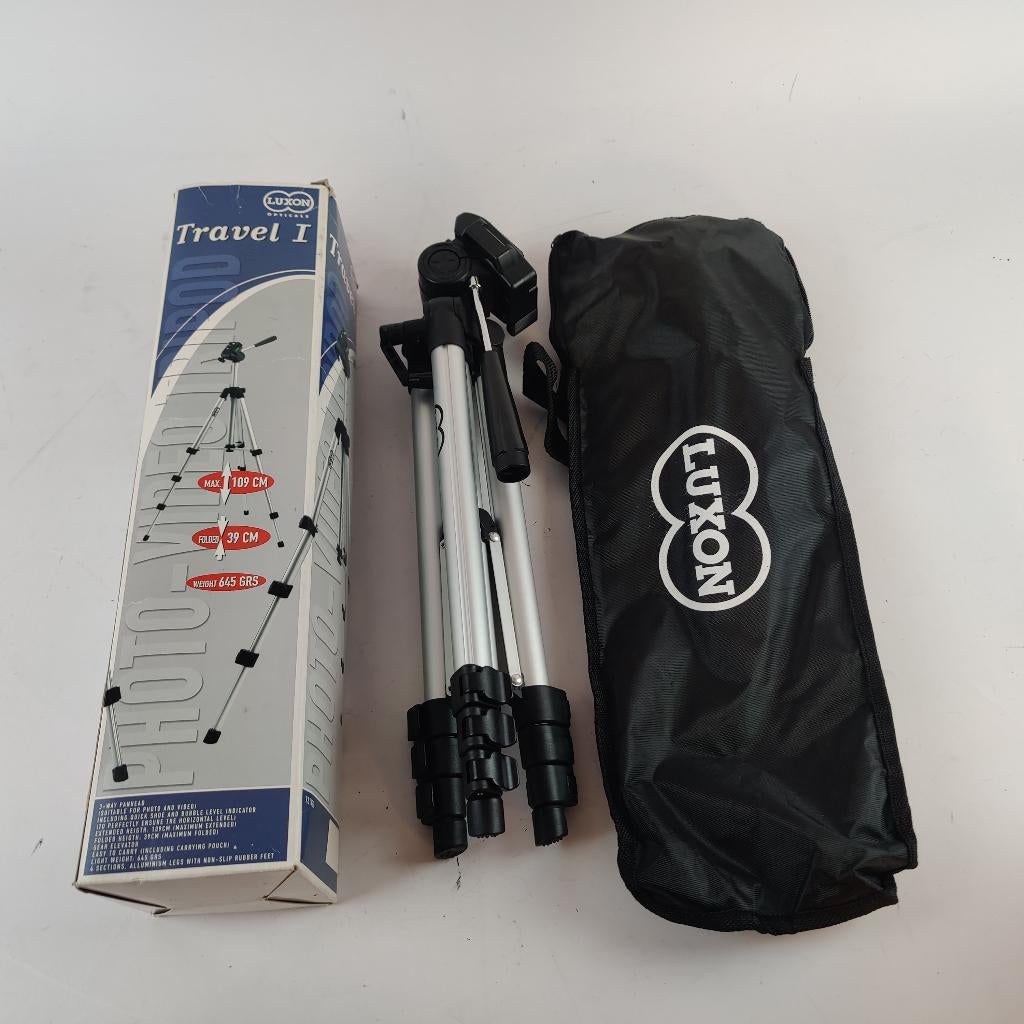 Luxon Statief || Nu voor 14.99!, Audio, Tv en Foto, Fotografie | Statieven en Balhoofden, Nieuw, Minder dan 150 cm, X, Ophalen of Verzenden