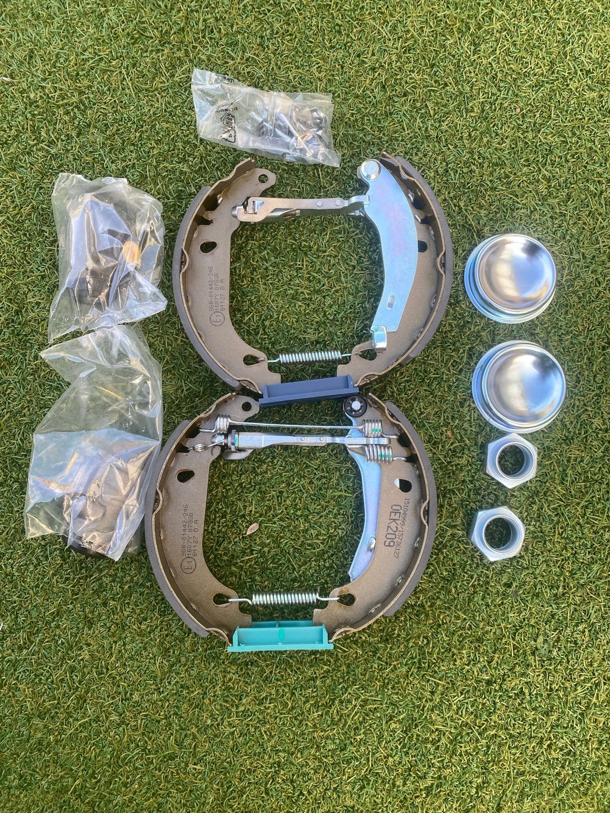 RIDEX Trommelremset 3859B0015 - Nieuw Peugeot 306, Ophalen of Verzenden, Nieuw, Universele onderdelen
