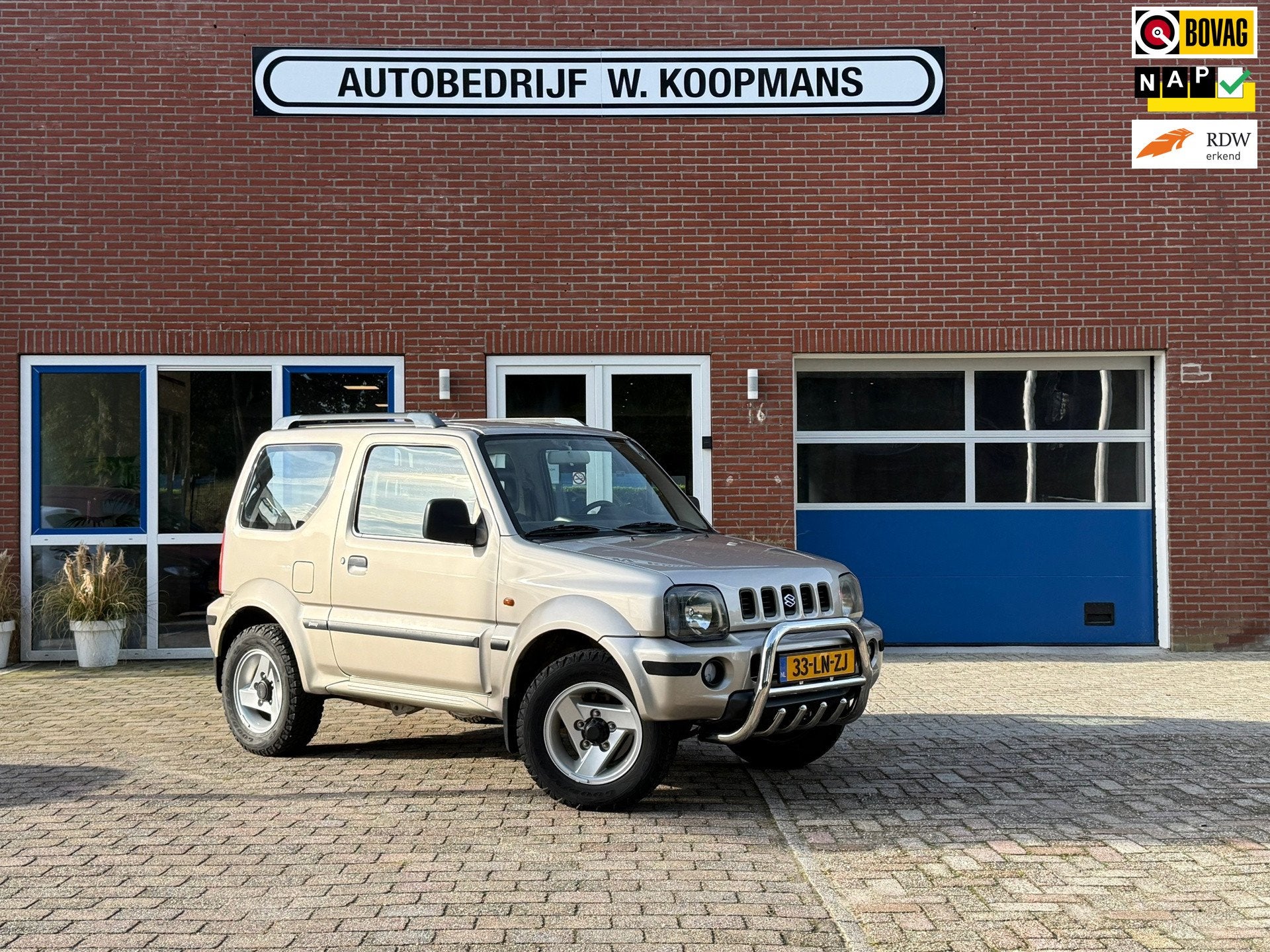 Suzuki Jimny 1.3 S-Limited automaat/airco, Auto's, Automaat, 1025 kg, Stof, Elektrische ramen