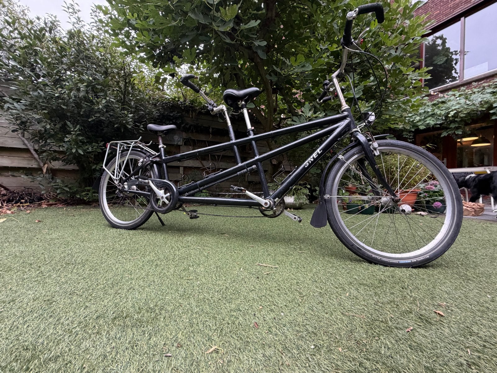 Snel Tandem met Rohloff naaf - Twee plus twee tanden, Fietsen en Brommers, Gebruikt, 10 tot 15 versnellingen, Velgrem, Ophalen of Verzenden