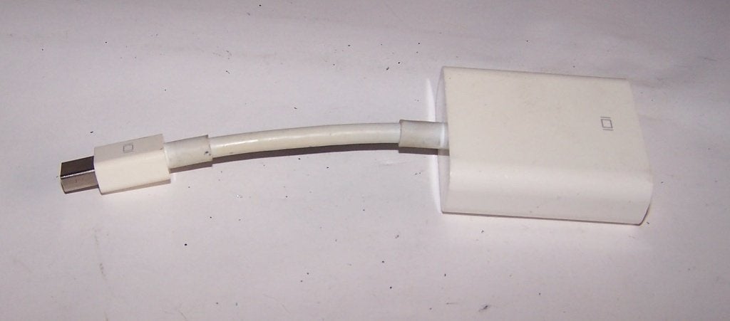 Mini Display port naar VGA adapter. Nwst., Ophalen of Verzenden, Zo goed als nieuw, Minder dan 2 meter, Overige kabels