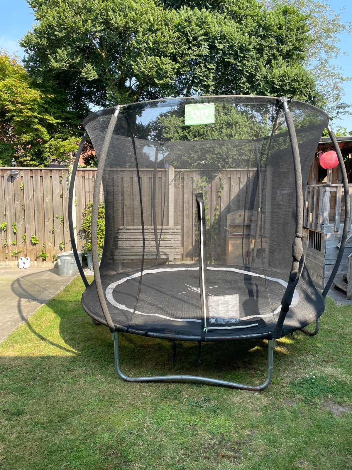 Trampoline (merk Exit Toys), Ophalen, Gebruikt