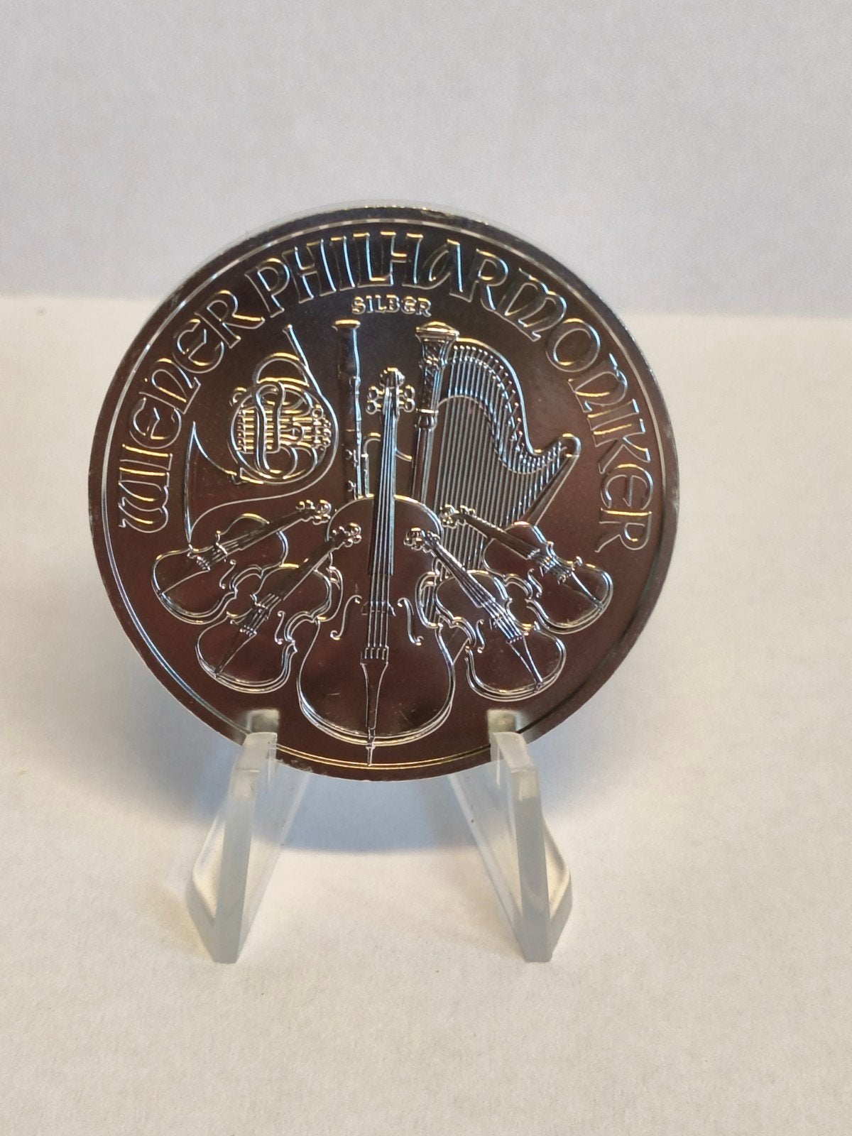 1 oz Wiener Philharmoniker zilveren munt, Ophalen of Verzenden